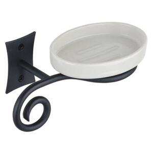 Sapho REBECCA mýdlenka, černá/keramika