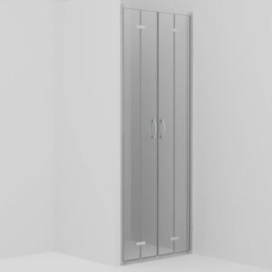 Skládací sprchové dveře - čiré | 80x185 cm