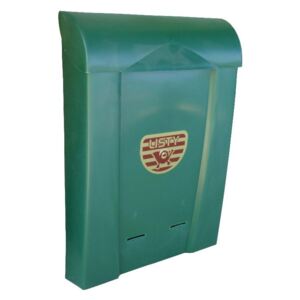 Poštovní schránka D plast , Barva Zelená