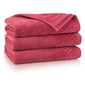 Darré ručník Cannosa Red 50x90 geometrie