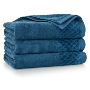 Darré ručník Cannosa dark blue 50x90 geometrie