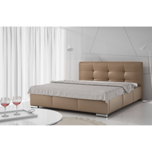 Čalouněná postel ZILA + matrace DE LUX, 160x200, madryt 128