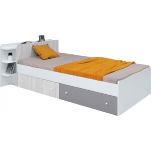 Meblar postel 90 x 200 cm Cormo 12 s úložnými zásuvkami