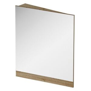 Ravak Zrcadlo 10° rohové Rozměry: 550 x 150 x 750, Varianty: Zrcadlo 10° 550 L tmavý ořech