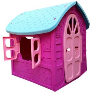 Mochtoys 5075 dětský zahradní domek domeček růžový