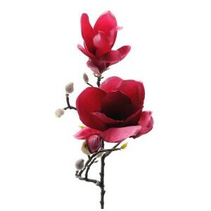 Animadecor Umělá květina - Magnolie tmavě růžová