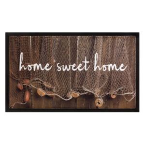 WEBHIDDENBRAND Vnitřní vstupní čistící rohož Image, Home Sweet Home - délka 45 cm a šířka 75 cm