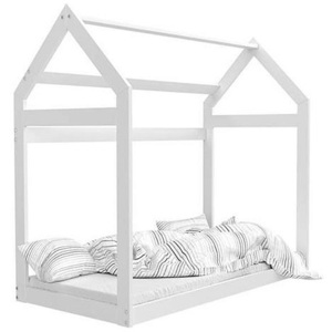 Dětská postel LOFT + rošt + matrace ZDARMA, 80x160, bílá