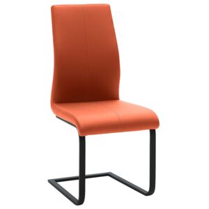 HOUPACÍ ŽIDLE, oranžová, černá Dieter Knoll - Houpací židle