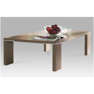 Konferenční stolek ARGENTO – lamino, hnědá, 138×80×38