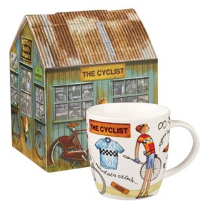 Hrnek z porcelánu Churchill China At Your Leisure The Cyclist, 400 ml