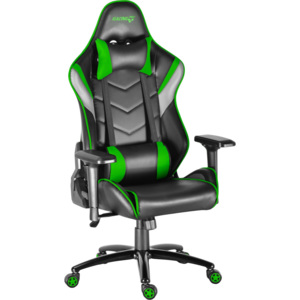 Herní židle RACING PRO ZK-026 černo-zelená