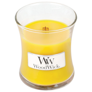 Svíčka oválná váza WoodWick Citronela, 85 g