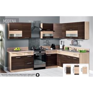 Rohová kuchyně Modena 285x210 cm
