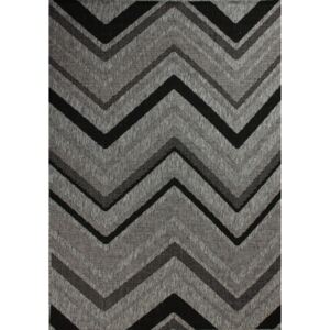 Kusový koberec Fil černý, Velikosti 50x80cm