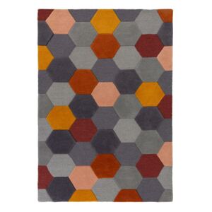 Flair Rugs koberce Kusový koberec Moderno Munro Rust Multi - 120x170 cm