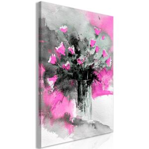 Obraz - Bouquet of Colours - jednodílný svislý Pink 40x60