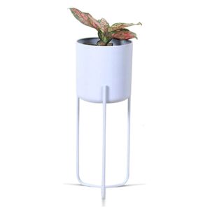 Květinový stojan DekorStyle SWEN 54,5 cm bílý