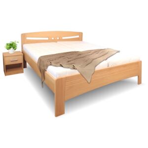 Dřevěná postel z masivu EVITA 6 , masiv buk , 160x200 cm