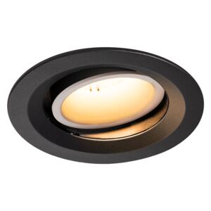 BIG WHITE NUMINOS® MOVE DL M vnitřní LED zápustné stropní svítidlo černá/bílá 2700 K 40° otočné a výkyvné 1003557