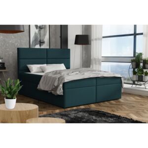 Elegantní postel ZINA 180x200 - modrá I