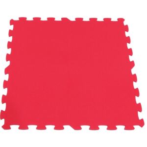 Pěnový koberec Mid-form, jednotlivý díl silný - Červená