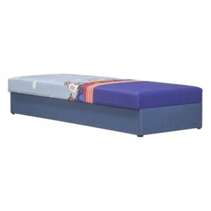 Blanář Hermine postel 80 x 200 cm, modrá