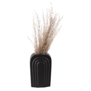 Keramická váza Arc S černá Present Time (Barva-matná černá)