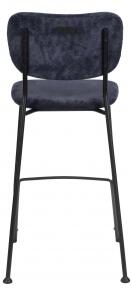 ZUIVER BENSON pultová židle modrá