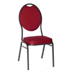 Chairy MT02064 Kvalitní židle kovová Monza - červená