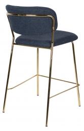 WLL JOLIEN GOLD pultová židle modrá