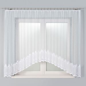 Dekorační oblouková krátká záclona KAMELIA bílá 310x160 cm MyBestHome