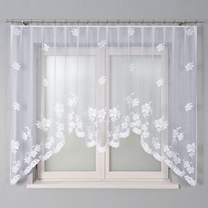 Dekorační oblouková krátká záclona IRENA bílá 310x160 cm MyBestHome
