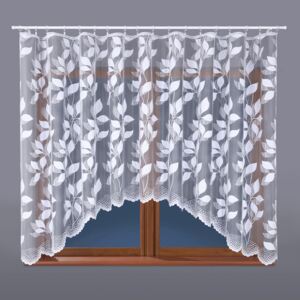 Dekorační oblouková krátká záclona MARTYNA bílá 320x160 cm MyBestHome