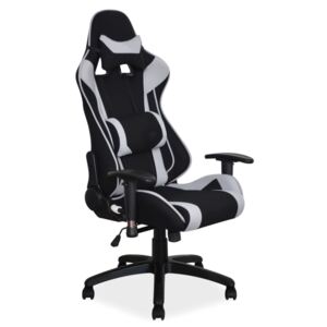 SIG Kancelářská židle VIPER černá/šedá