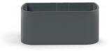 SGARAVATTI TREND S.R.L. Magnetický květináč TRUHLÍK 2x6cm, tmavě šedá