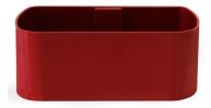 SGARAVATTI TREND S.R.L. Magnetický květináč TRUHLÍK 2x10cm, červená