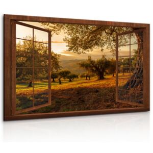 Obraz Okno do ráje přírody (90x60 cm) - InSmile ®