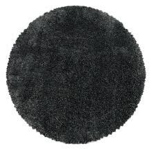 Hans Home | Kusový koberec Fluffy Shaggy 3500 grey kruh - 120x120 (průměr) kruh