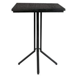 Barový stůl WLL MAZE SQUARE 110 cm, černá