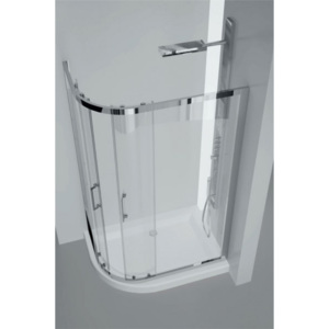 Hopa GIANO sprchový kout 90x100 cm chromovaný rám čiré sklo BLGI701CC