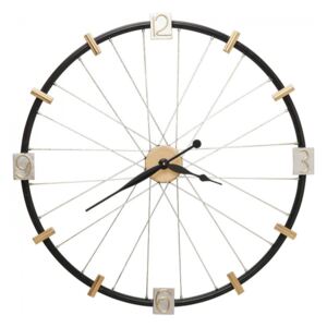 KARE DESIGN Nástěnné hodiny Spoke Wheel 80 cm, Vemzu