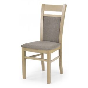 Jídelní židle Gerard 2 (světle hnědá, dub sonoma)