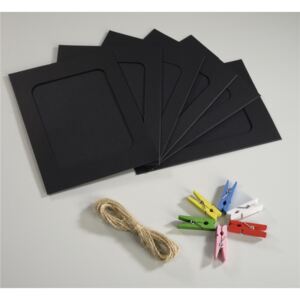 Hama Kolíčky barevné včetně černých rámečků 10x15