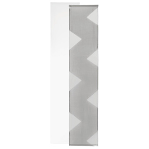 MERADISO® Posuvné závěsy, 45 x 245 cm, 2dílná sada (šedá)