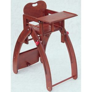 Dětská jídelní židlička Kami 7v1 kaštan, výprodej