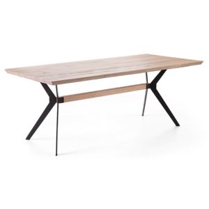 Jídelní stůl KITO dub bělený Velikost stolu 180x90
