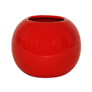 Autronic Váza keramická červená