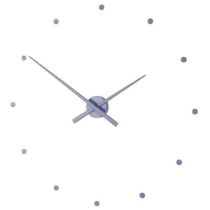 Nástěnné hodiny NOMON OJ ocelově modré 80cm
