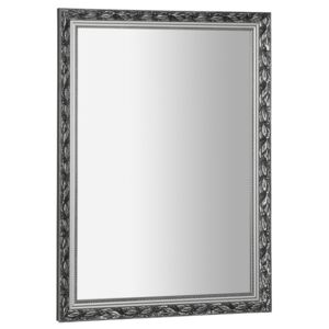 Sapho MELISSA zrcadlo v dřevěném rámu 570x770mm, stříbrná